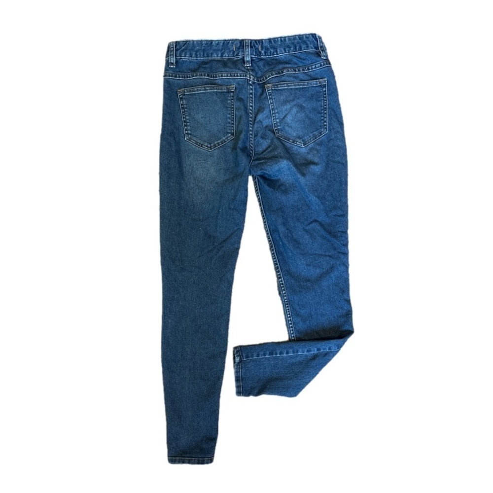FREE People High Waist Busted Knee Skinny Jeans - Picture 3 of 4